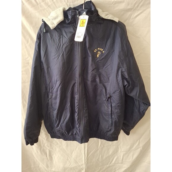 A + BY SAI Mens Navy Water Repelent Jacket Size S (1436) - Picture 1 of 14